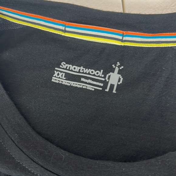 Smartwool Sz XXL All-Season Merino Wool Nylon Blend Long Sleeve Base Layer Shirt - Picture 3 of 11